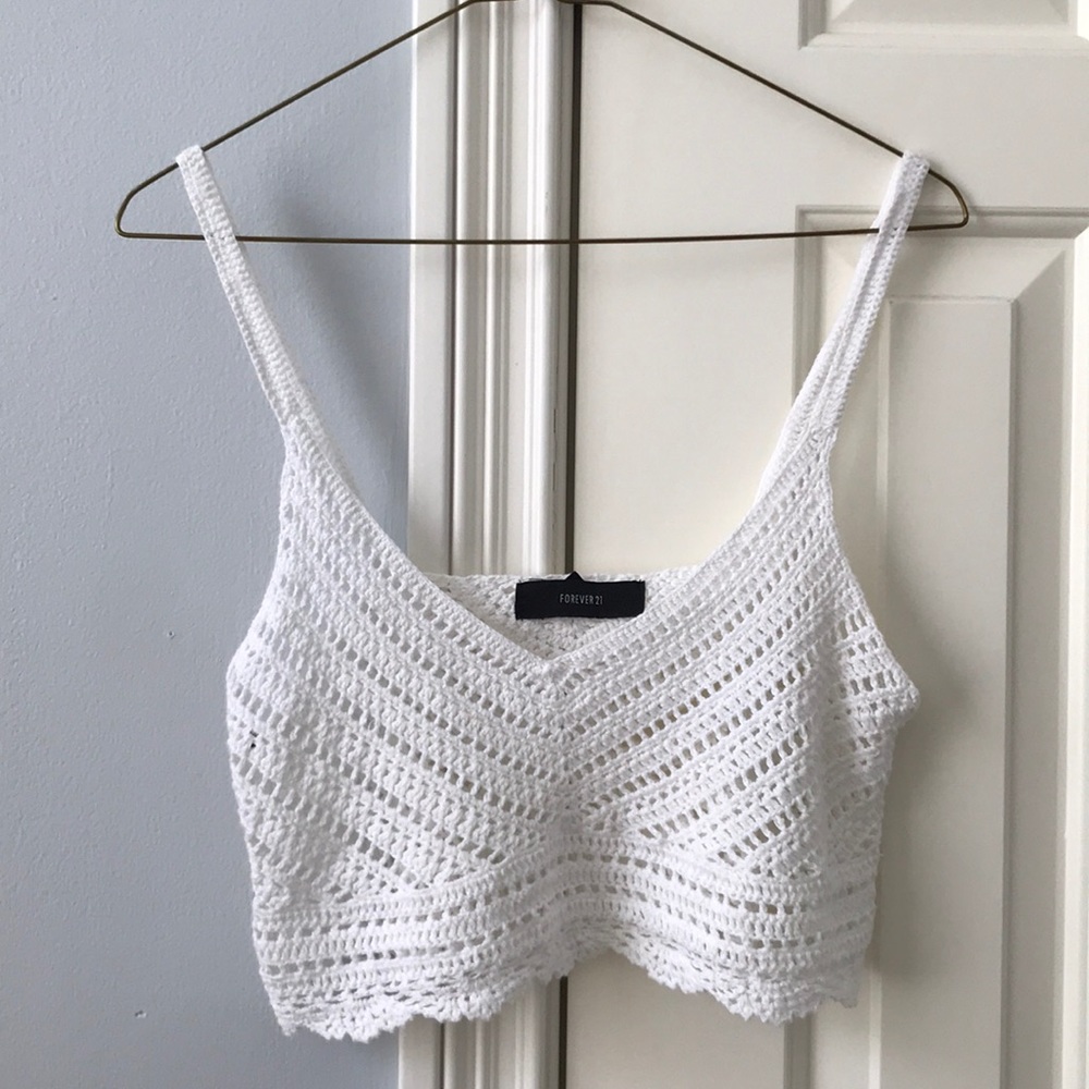 Crocheted Crop Top